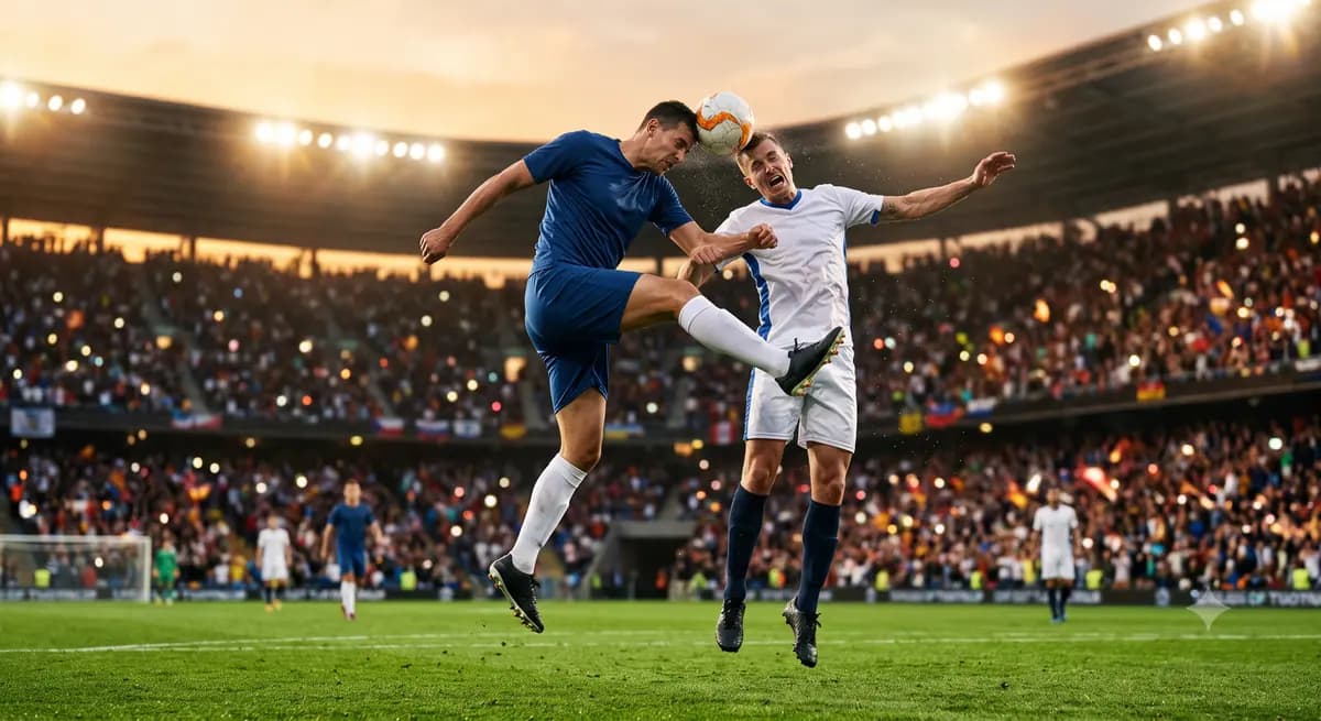 Aerial Duel Sepak Bola: Teknik, Risiko, dan Contoh