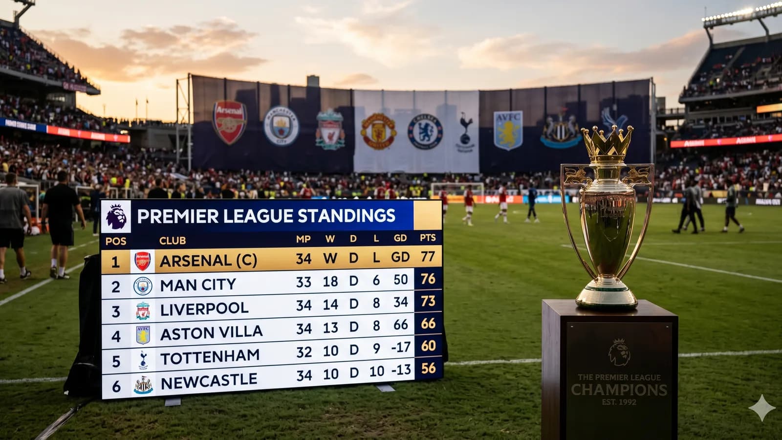 Klasemen Liga Inggris 2026/27: Cara Baca dan Sumber