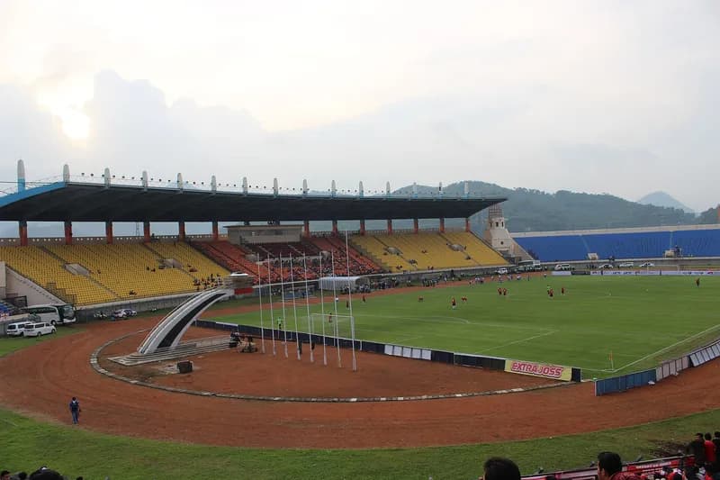 Stadion Si Jalak Harupat di Kabupaten Bandung, salah satu kandang Persib Bandung, difoto pada Mei 2014.