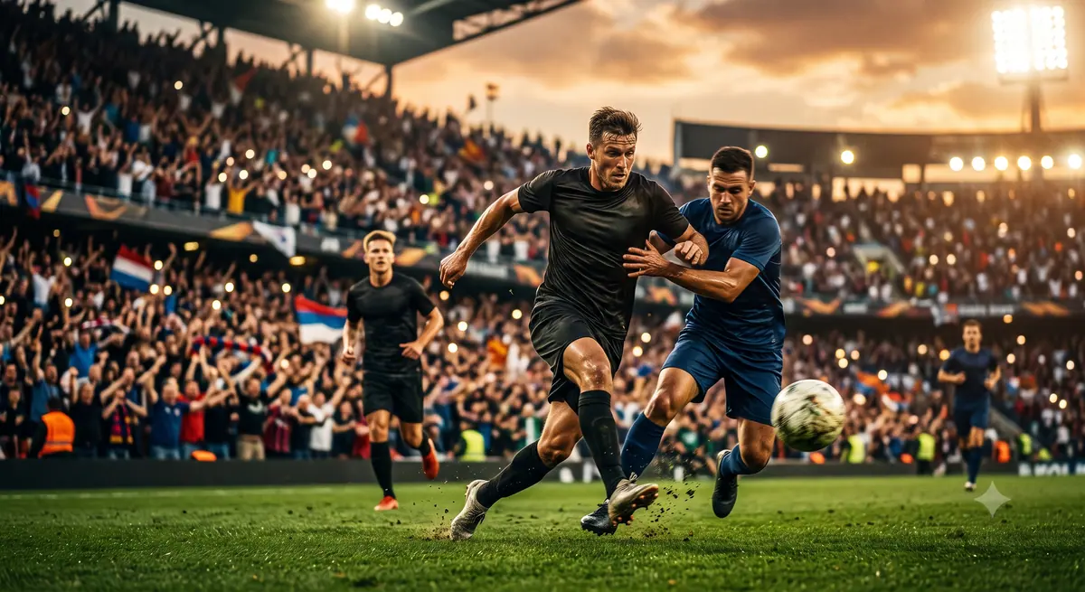 Ilustrasi konsep fan token suporter sepak bola