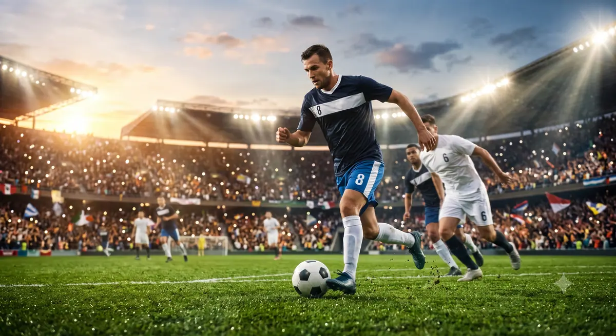 Ilustrasi dokumen kontrak pemain sepak bola profesional