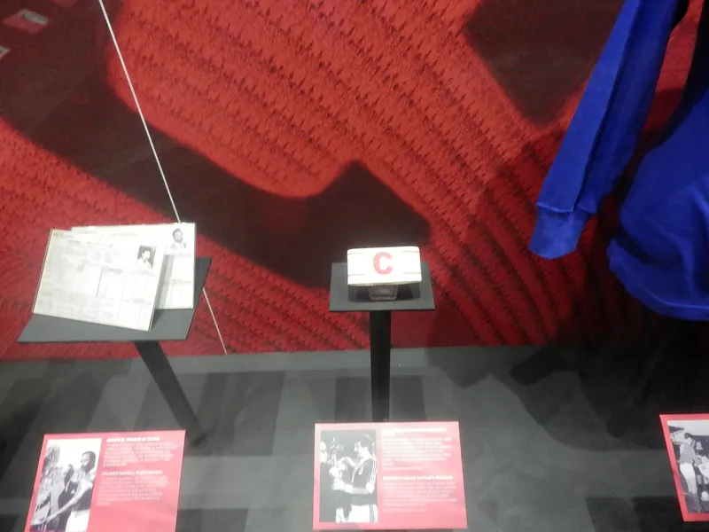 Ban kapten milik Humberto Coelho dipajang di museum