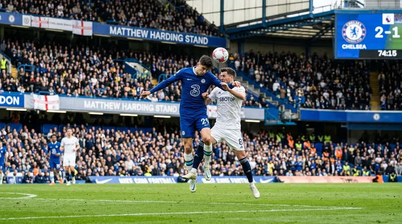 Aksi pemain Chelsea di lapangan