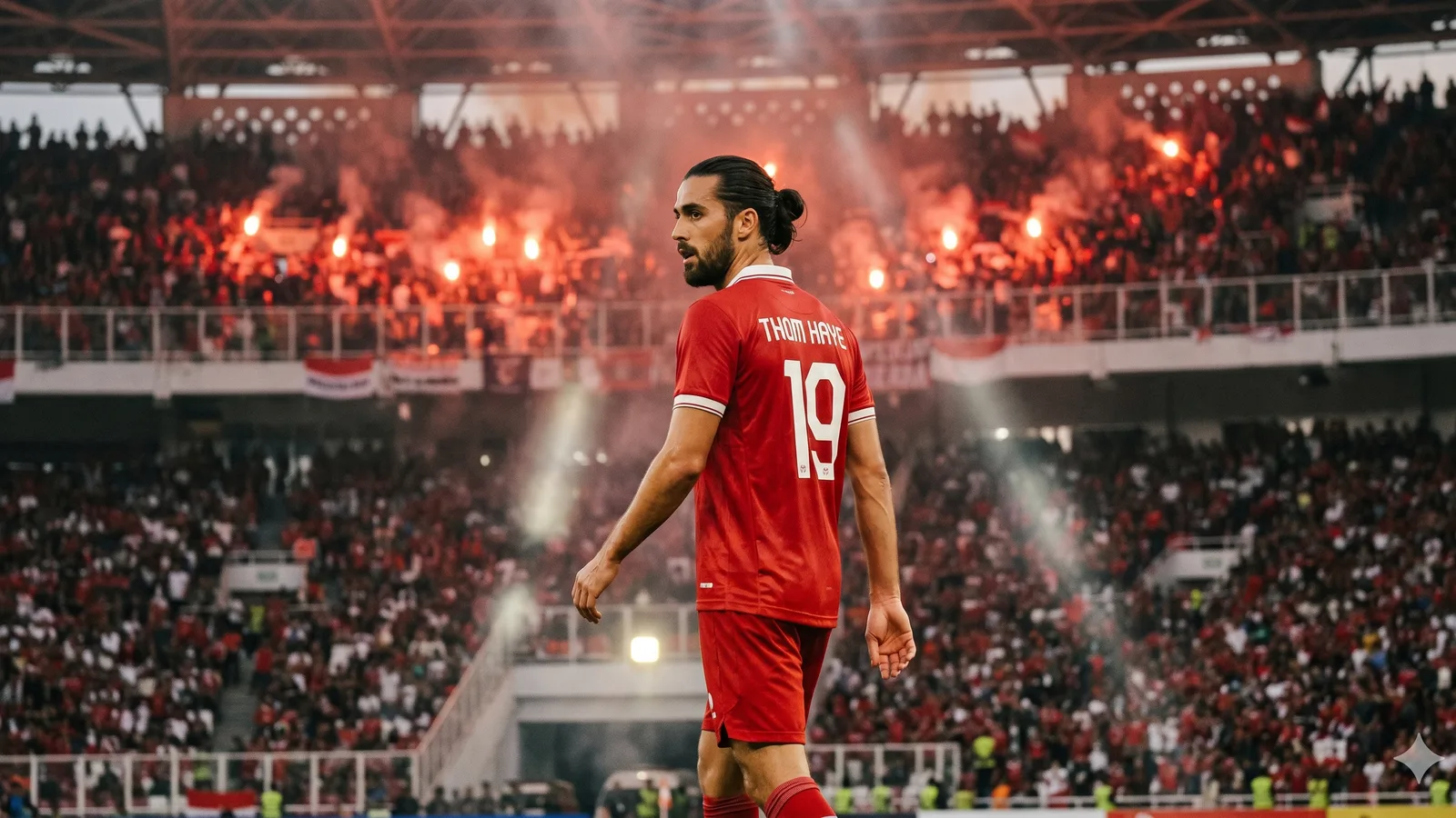 Thom Haye dalam aksi di lapangan